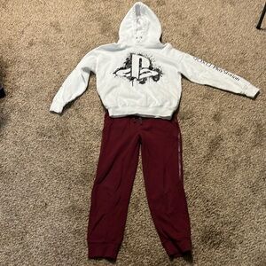 Boys sweatsuit PlayStation from H&M size 10–12Y